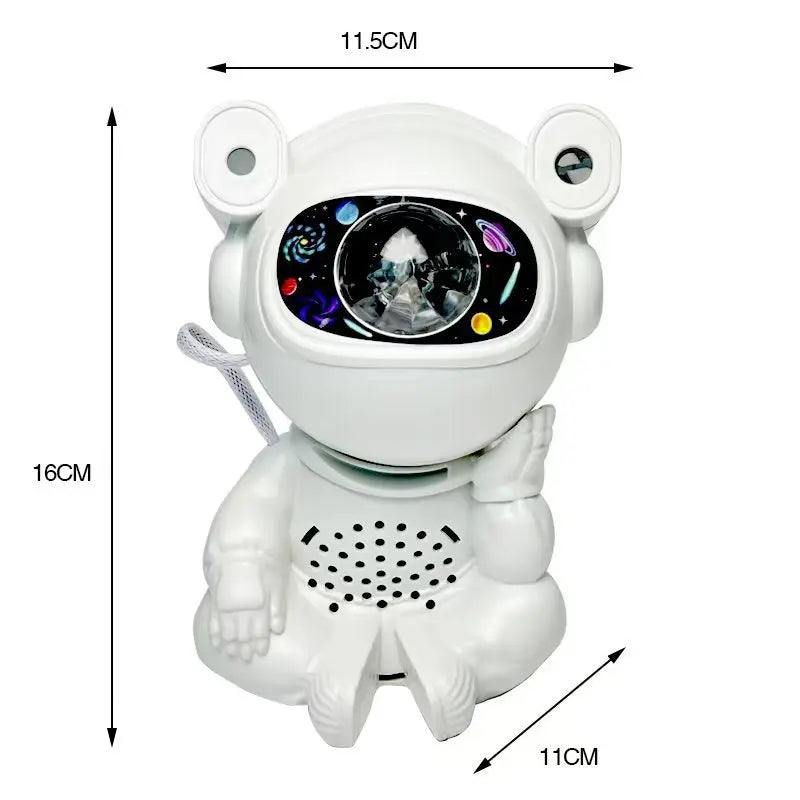 Lumora - Astronaut Nebula Projector Romantic Atmosphere Children's Room Decor Companion Bluetooth Speaker