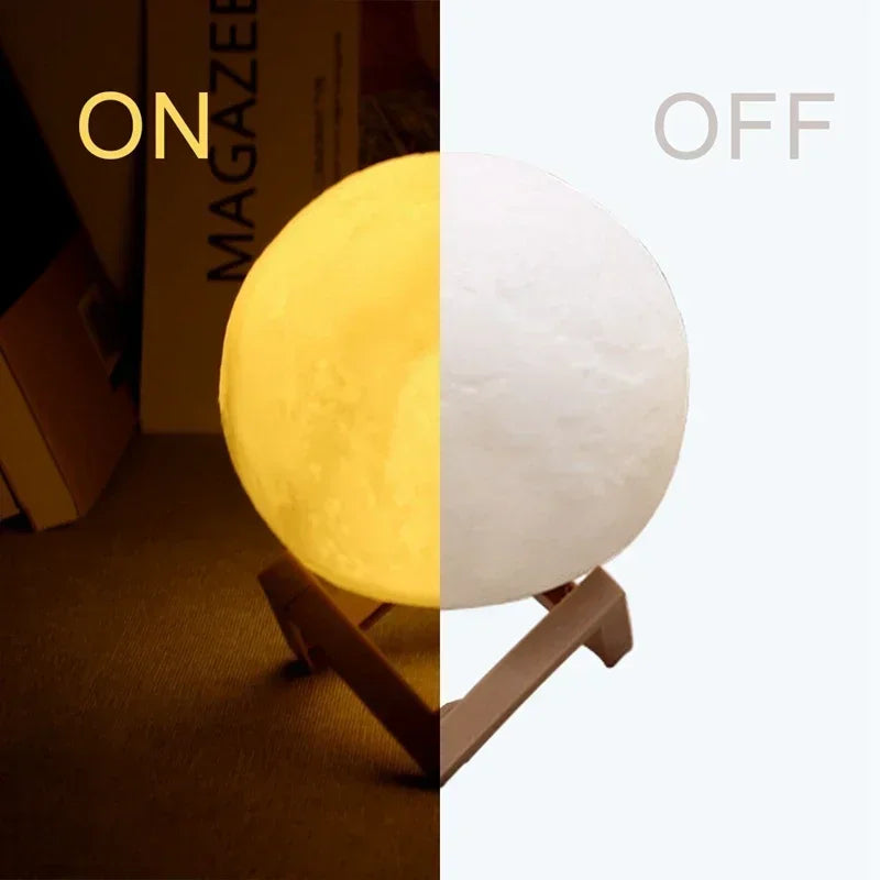 Lumora - 3D Print Moon Lamp